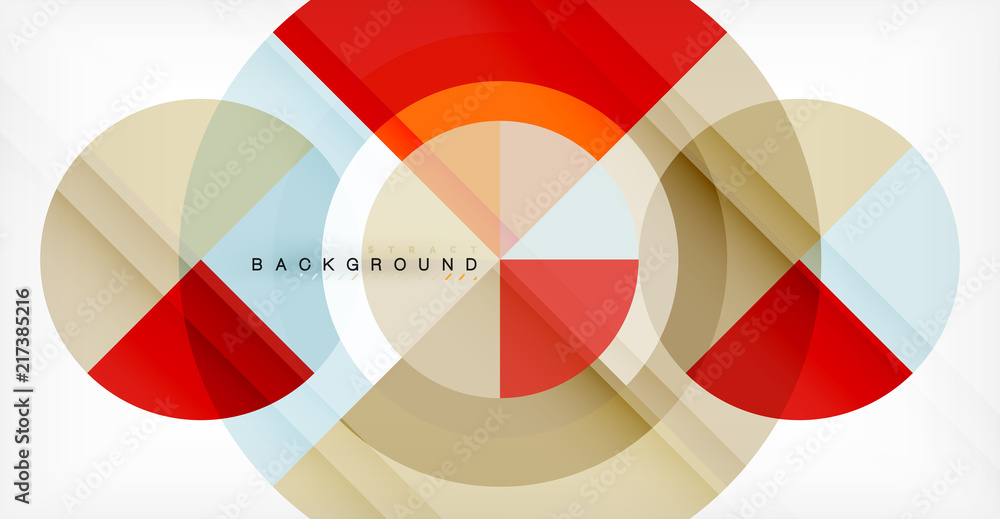 Vector circle abstract background Vector circle abstract background