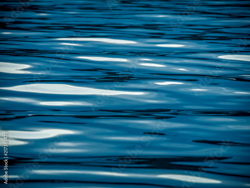 sky reflected in ripples