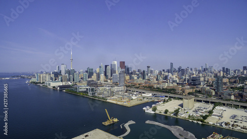 Photography Aerial view of Toronto city from above, Toronto, Ontario, Canada