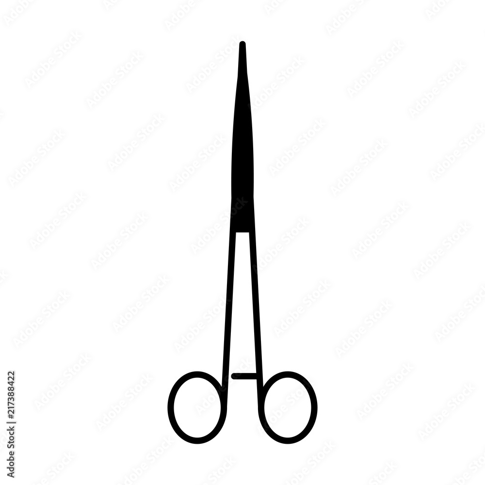 Isolated surgery tool icon Isolated surgery tool icon
