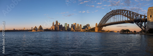 Sydney Harbour panorama view