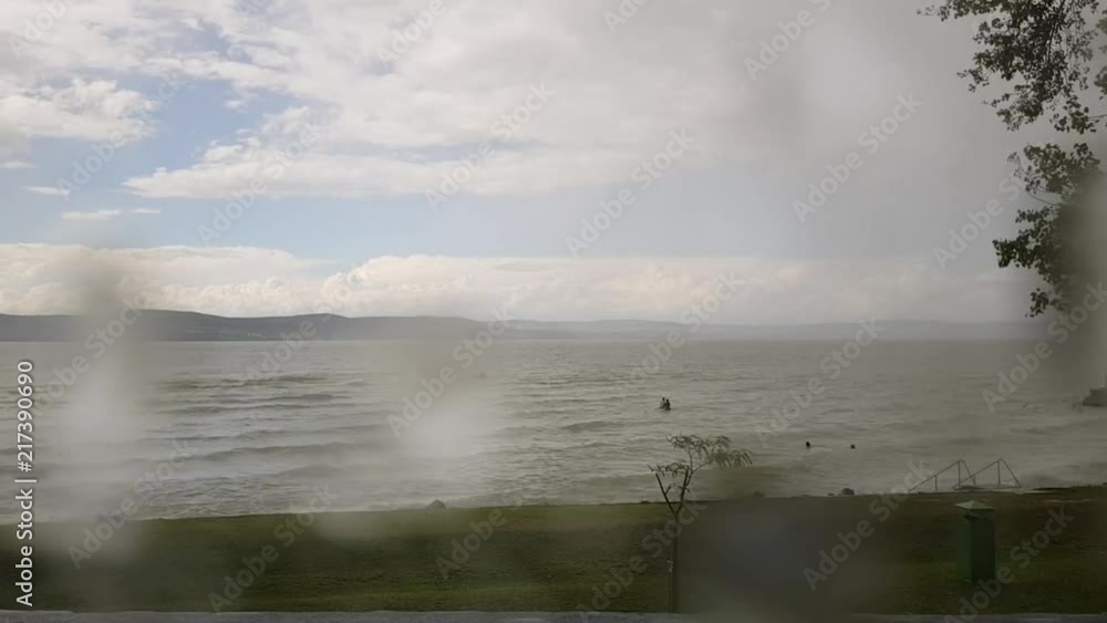 Storm at Lake Balaton, Time Lapse Storm at Lake Balaton, Time Lapse