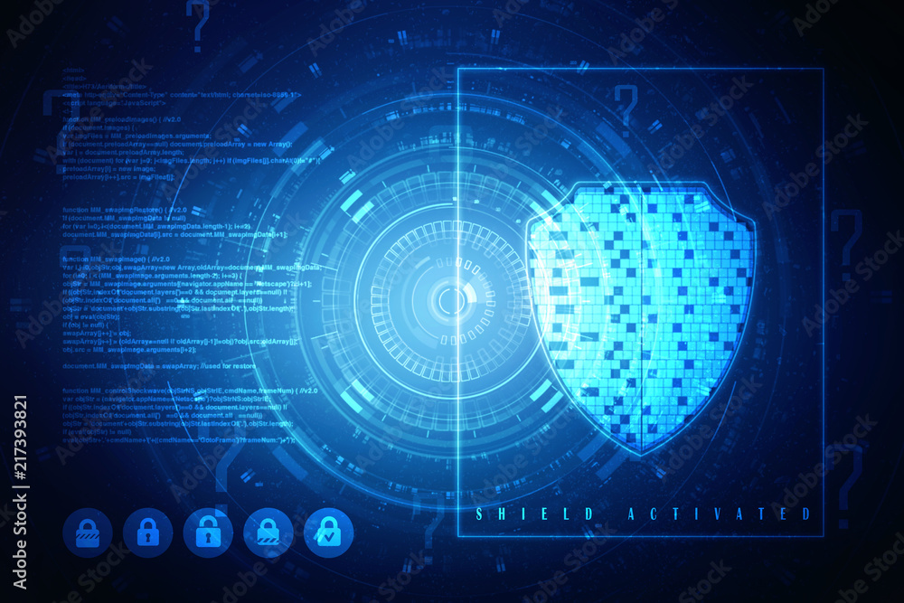 2d illustration Security concept - shield
2d illustration Security concept - shield