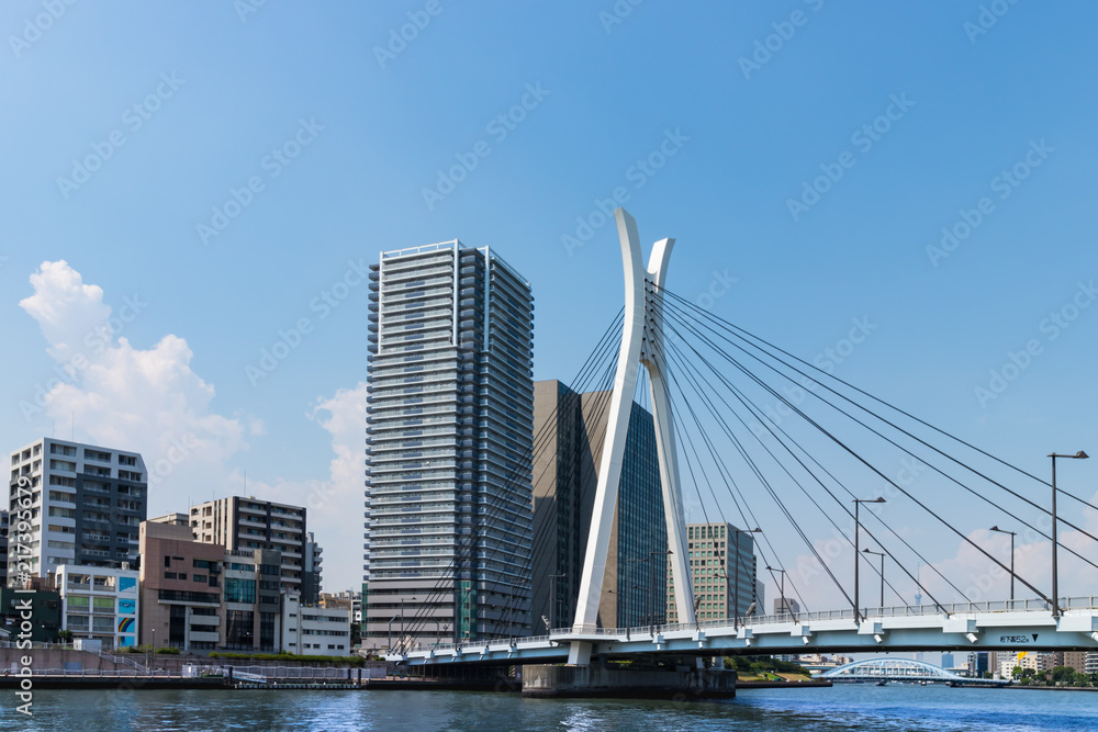 (東京都ｰ都市風景)ウォーターフロント新川周辺の風景２