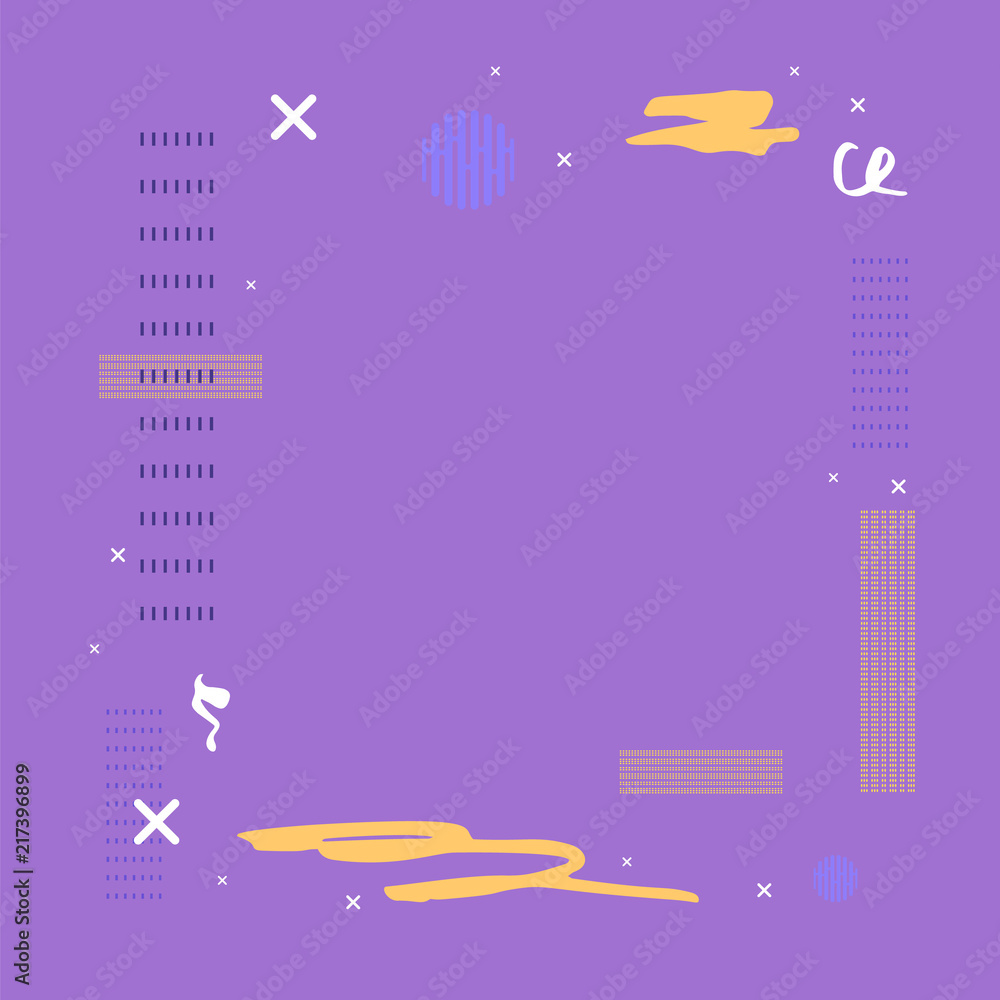 Abstract banner for social media networks. Vector illustration. Abstract banner for social media networks. Vector illustration.