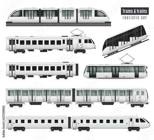 Trams And Trains Set