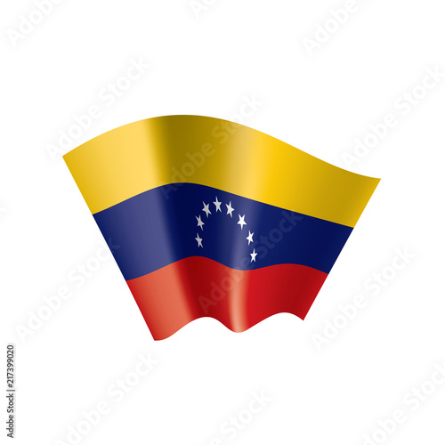 Venezuela flag, vector illustration on a white background Free Download Venezuela flag, vector illustration on a white background - GFXLoad