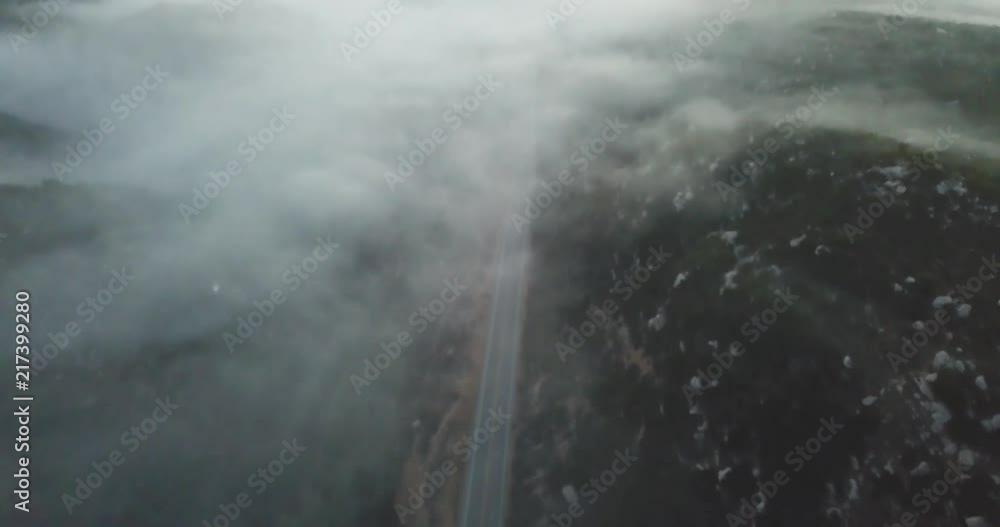 Flying through clouds Flying through clouds