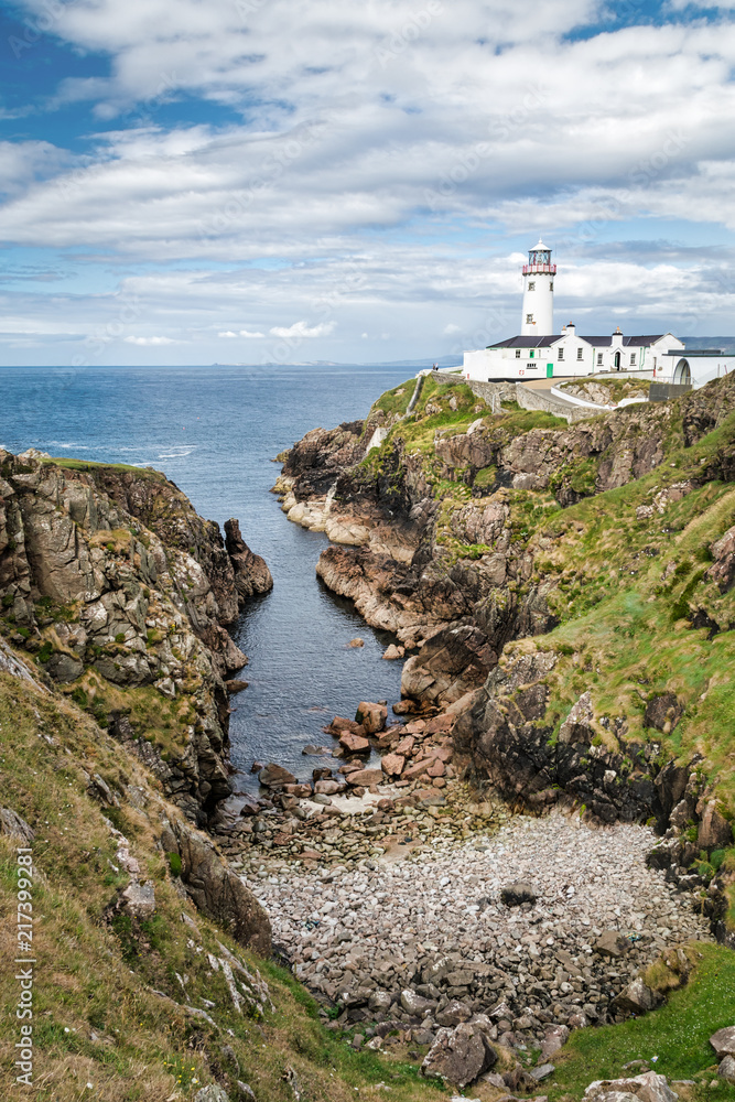 Fanad Lighthouse and Stone Beach