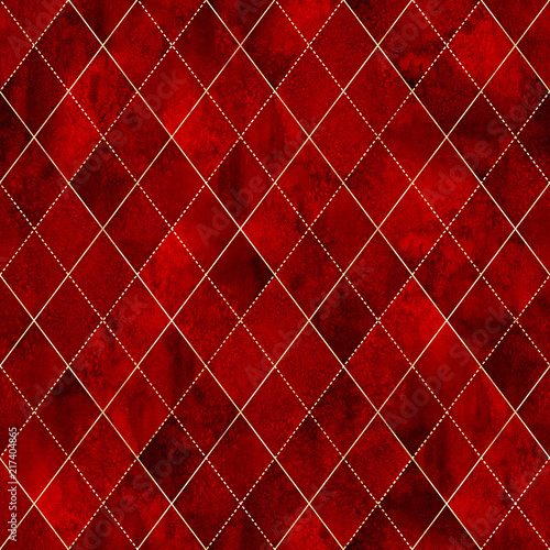 Argyle bloody grunge waterc...