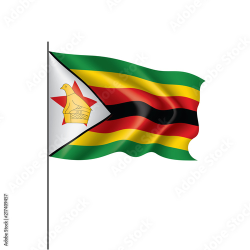 Free Download Zimbabwe flag, vector illustration on a white background - GFXLoad