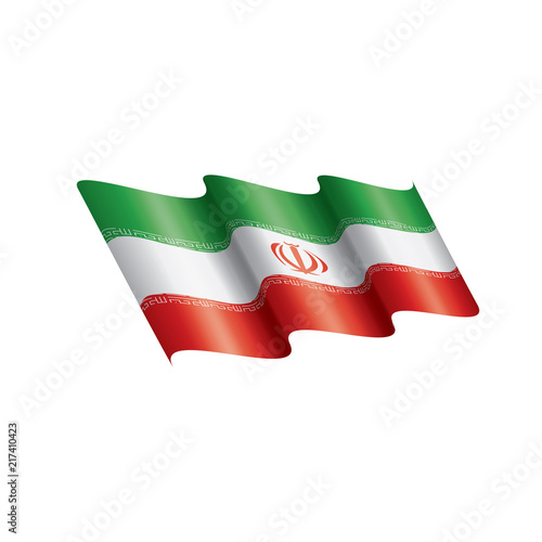 Free Download Iran flag, vector illustration on a white background - GFXLoad