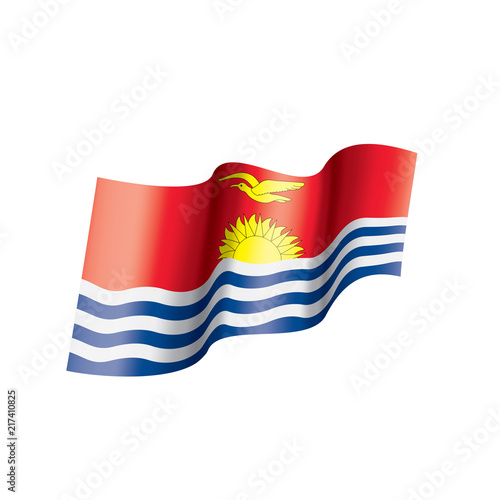 Free Download Kiribati flag, vector illustration on a white background - GFXLoad