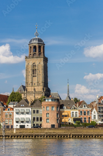 Tower of the Lebuinus church in Deventer, Netherlands