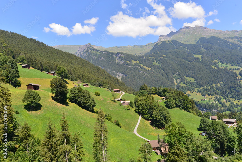 Grindelwald-Holenstein im Berner Oberland 