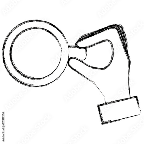 hand with coffee cup