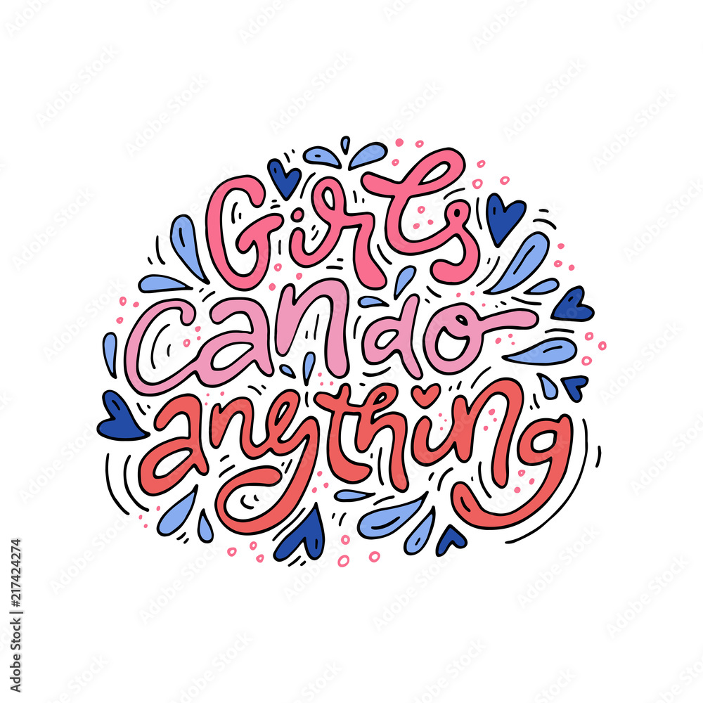 Girl Power Illustration Girl Power Illustration