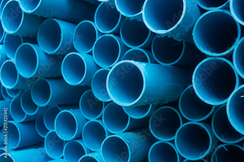 pvc tubes for construction or water supply system
