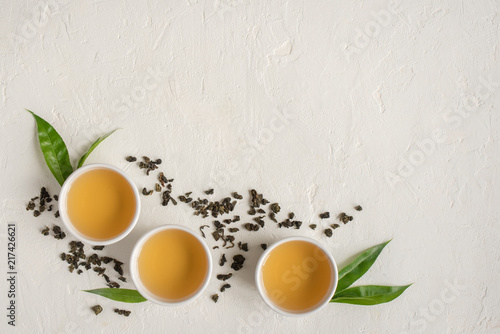 green oolong tea photo