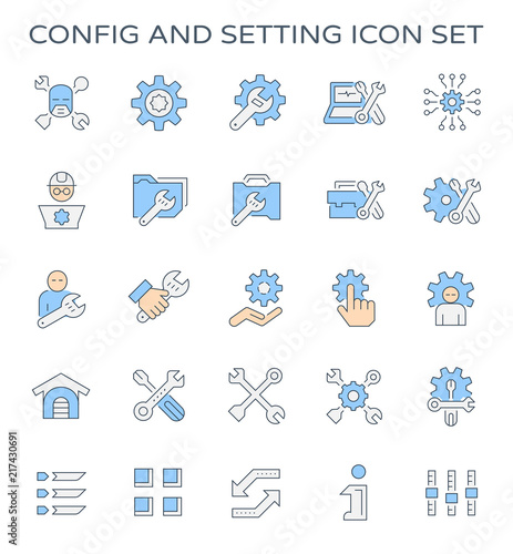config setting icon