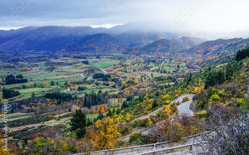 Mountain scenery of New Zealand