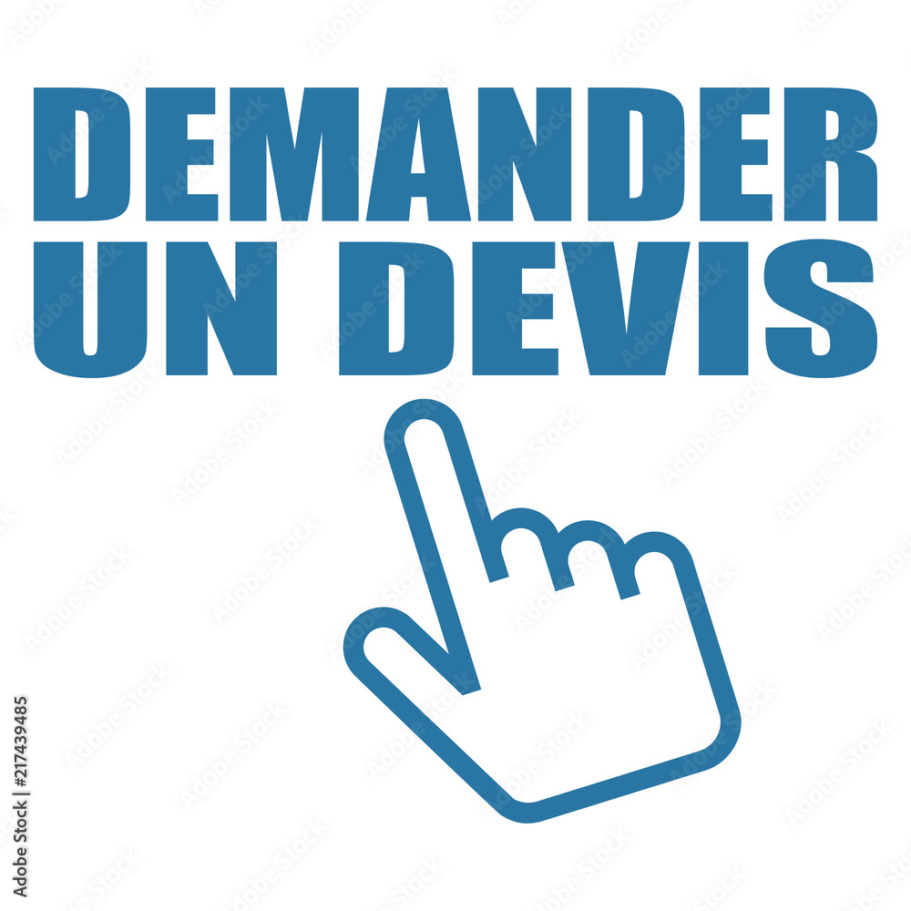 Logo demander un devis. Logo demander un devis.