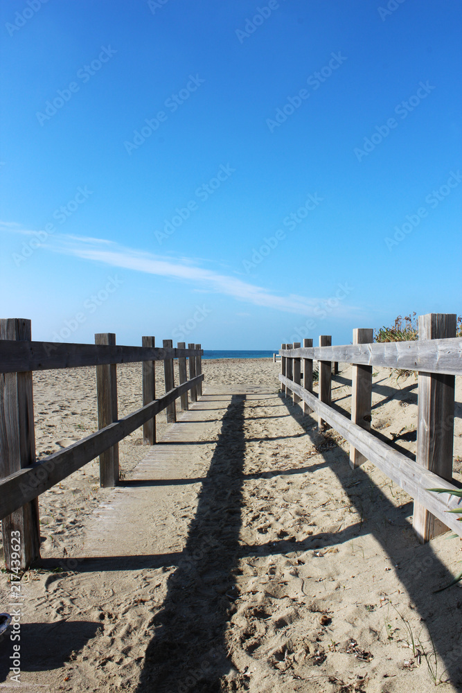 sea in winter in Salento