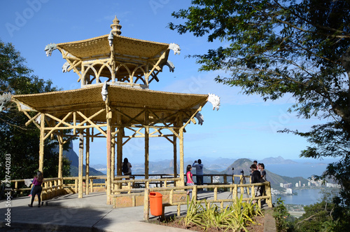Cuadro en lienzo Vista Chinesa, Rio de Janeiro