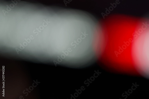 Bild auf Leinwand Defocused circles light effects, abstract blurred motion boche particles