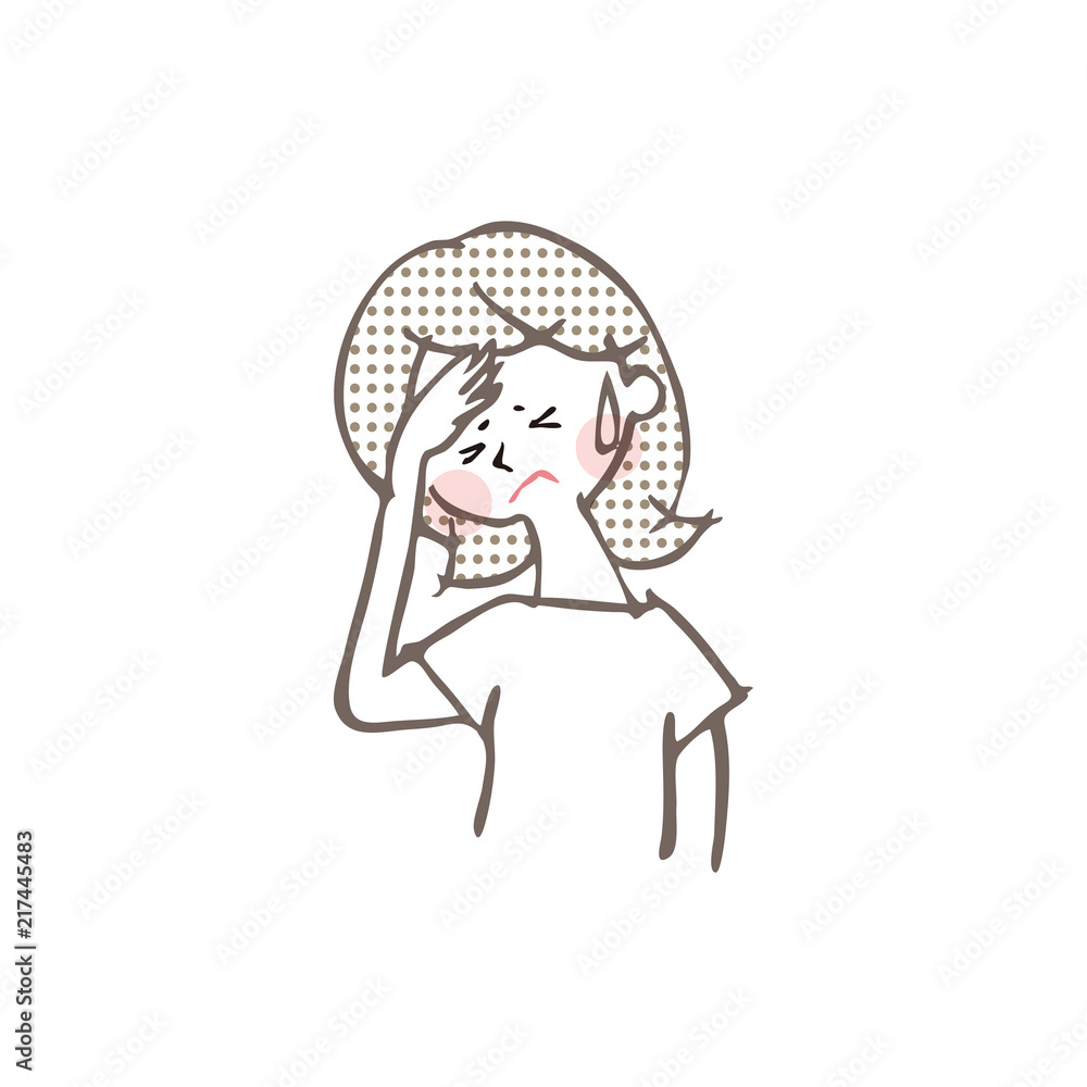 Obraz premium 夏バテ