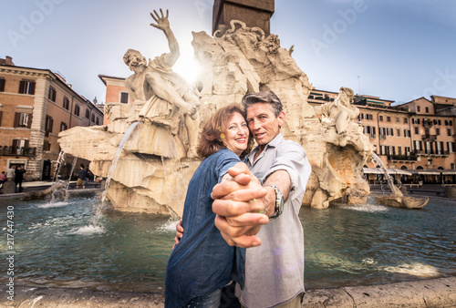 Photography Senior couple in Rome