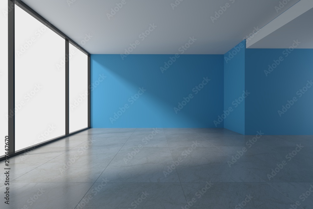 Fototapeta premium Empty room interior 3d rendering