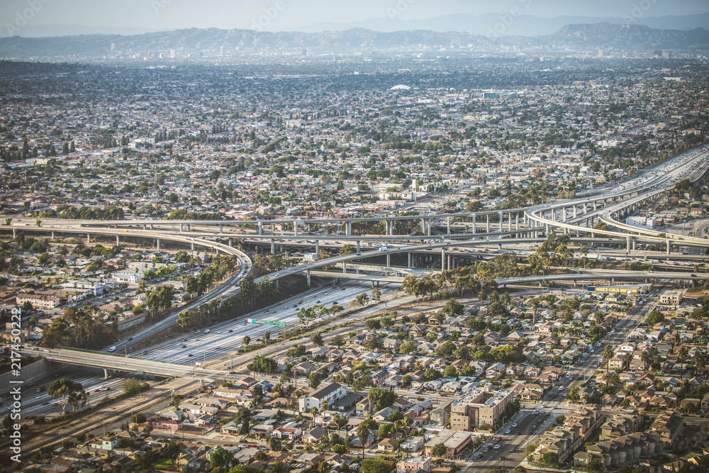 Fototapeta premium Interchange , Loops , and Highways