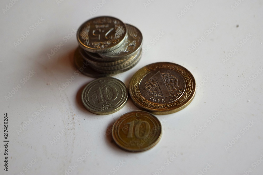 Turkish lira coin Turkish lira coin