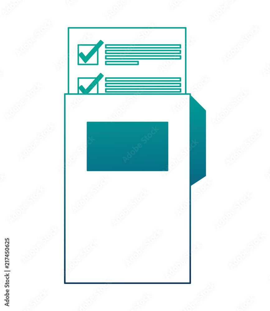 folder with paper document isolated icon folder with paper document isolated icon