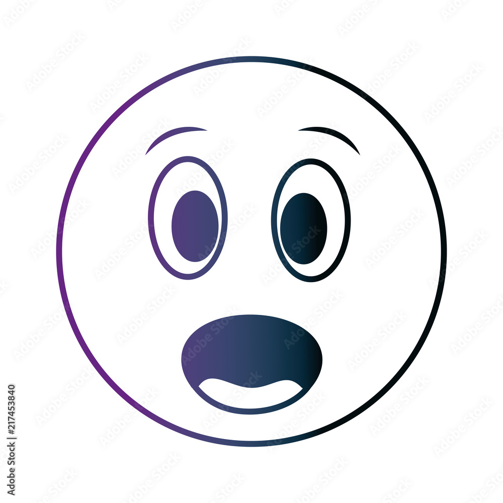 big smiley surprised emoticon neon design image big smiley surprised emoticon neon design image