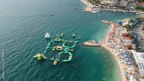 fly over okrug gornji beach  photo