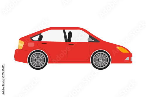 car sedan isolated icon