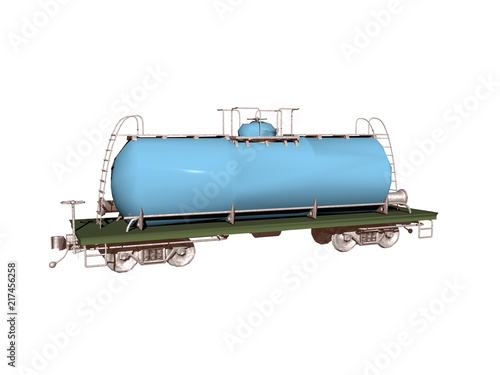 Eisenbahn Wagon für Heizöl
