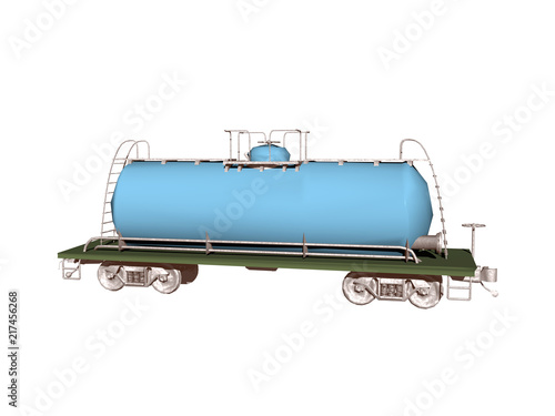 Eisenbahn Wagon für Heizöl