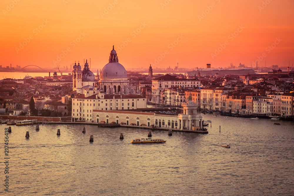 Venice in the sunset