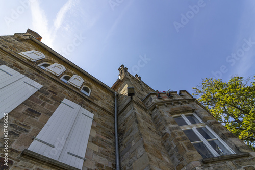 Old medieval castle Isenburg in germany  photo