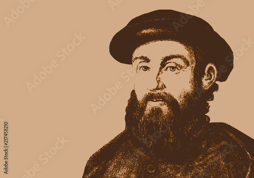 Magellan - navigateur - portrait - explorateur - personnage historique - célèbre - découverte photo