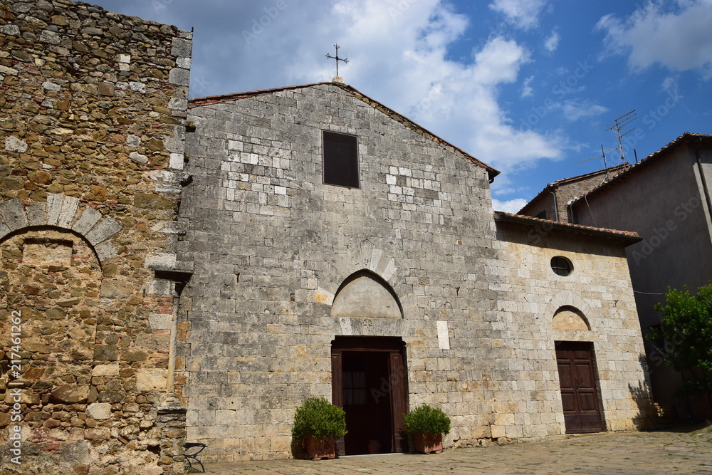 Montemerano - chiesa di San Giorgio