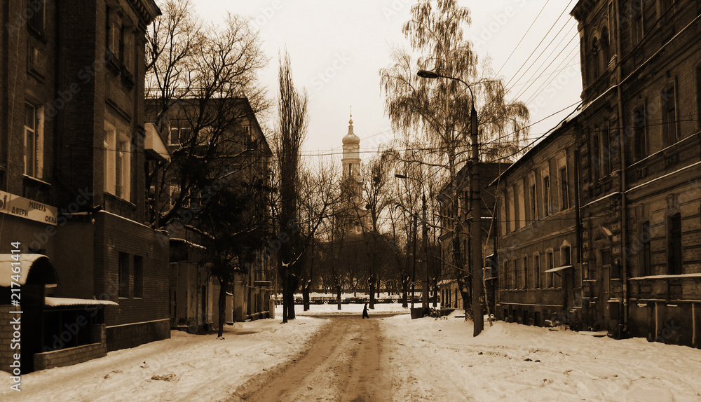 Переулок Лопанский, Харьков (2010.01.31) снято фотоаппаратом Canon s5is