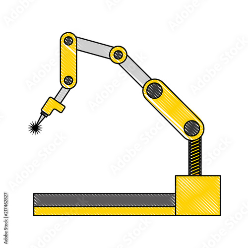 robotic arm mechanical industrial manipulator technology image design