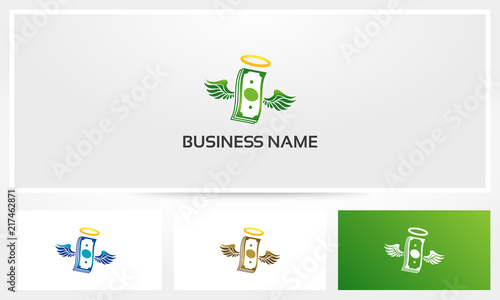 Money Charity Donation Broke Logo