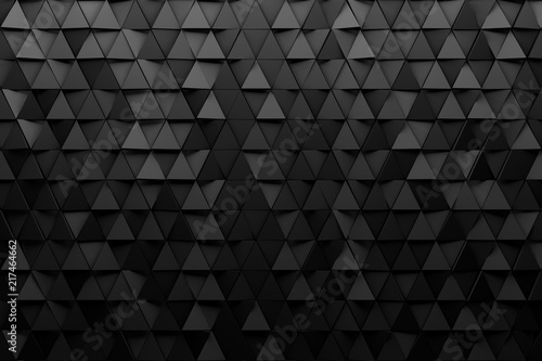 CGI 3d triangular wallpaper background