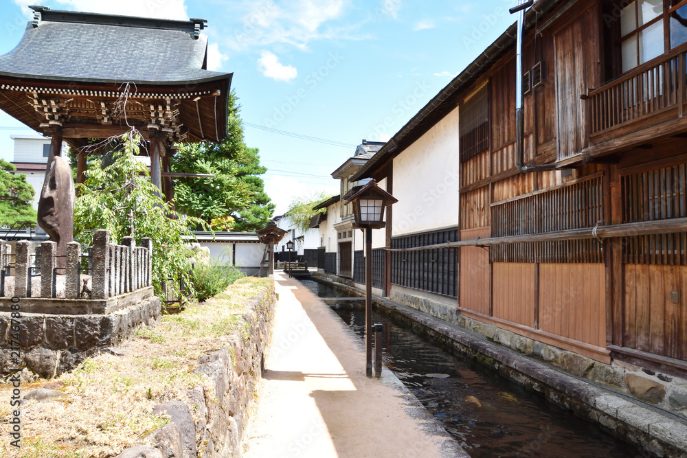 飛騨古川の街並み