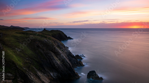 pembrokeshire sunset photo